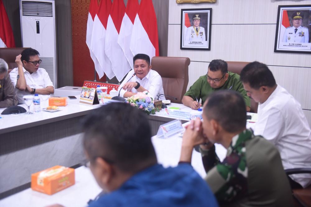 Pemprov Sumsel Sinergi Dengan Kementan RI Percepat Program Cetak Sawah Tahun 2025