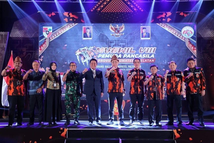Pemuda Pancasila Sumsel Komitmen Dukung Herman Deru Wujudkan Cita-Cita Sumsel Maju untuk Semua