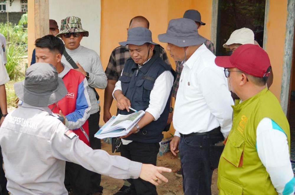 Pendataan Lahan Terdampak Akses Tol Mataram Jaya, Tim Gabungan Pemkab OKI Turun Langsung ke Lapangan