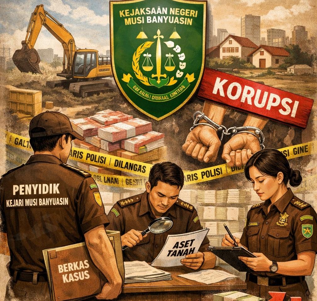 Penyidik Kejari Musi Banyuasin Naikkan Status Kasus Dugaan Korupsi Aset Tanah ke Penyidikan, Potensi Kerugian Negara Miliaran Rupiah