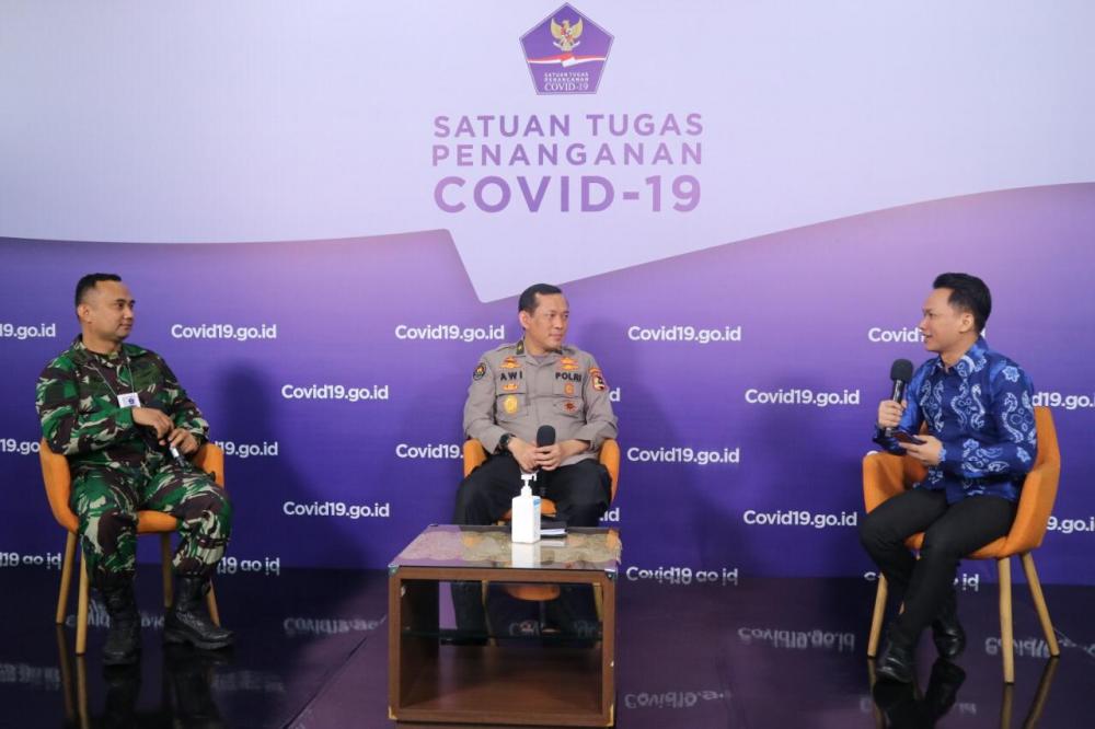Peran Polri dan TNI Implementasikan Instruksi Presiden Nomor 6 Tahun 2020