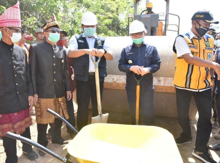 Percepat Kemajuan Muratara, Herman Deru Benahi Infrastruktur dan Bangun Pasar IndukÂ