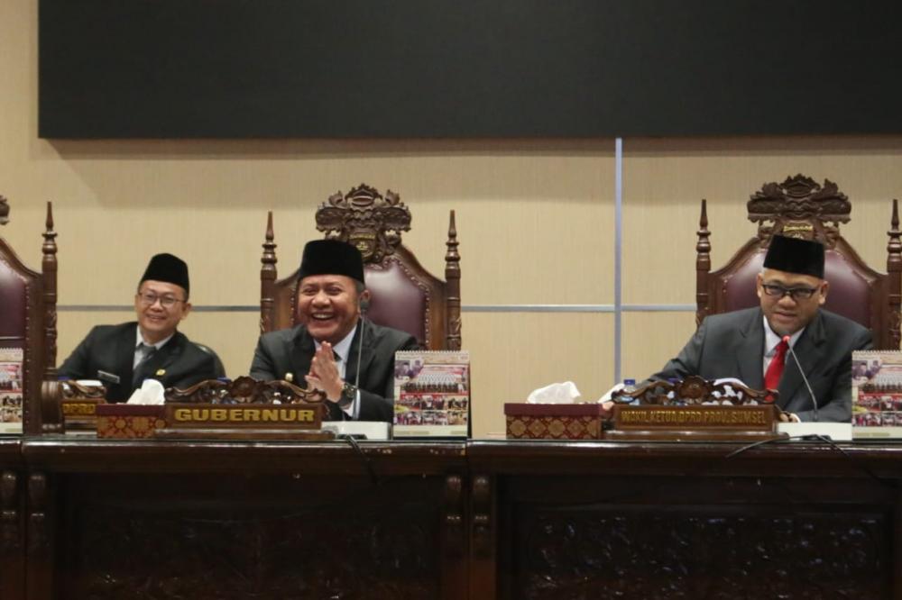 Pertanggungjawaban Pelaksanaan APBD Provinsi TA 2022, 9 Fraksi DPRD Sumsel Mengaku Puas Atas Jawaban Gubernur