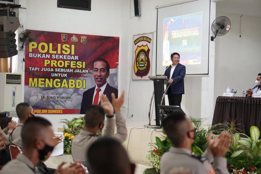 Pesan HD Kepada 262 Siswa Diktuk Bintara Polri SPN Polda Sumsel: Jaga Citra Polri Sekuat TenagaÂ 