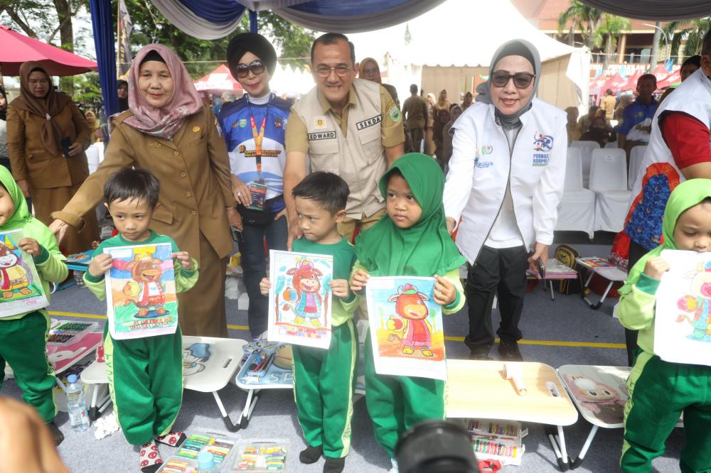 Pesta Rakyat dan Bazar UMKM PORNAS XVII KORPRI 2025 Hidupkan Ekonomi Kerakyatan Sumsel