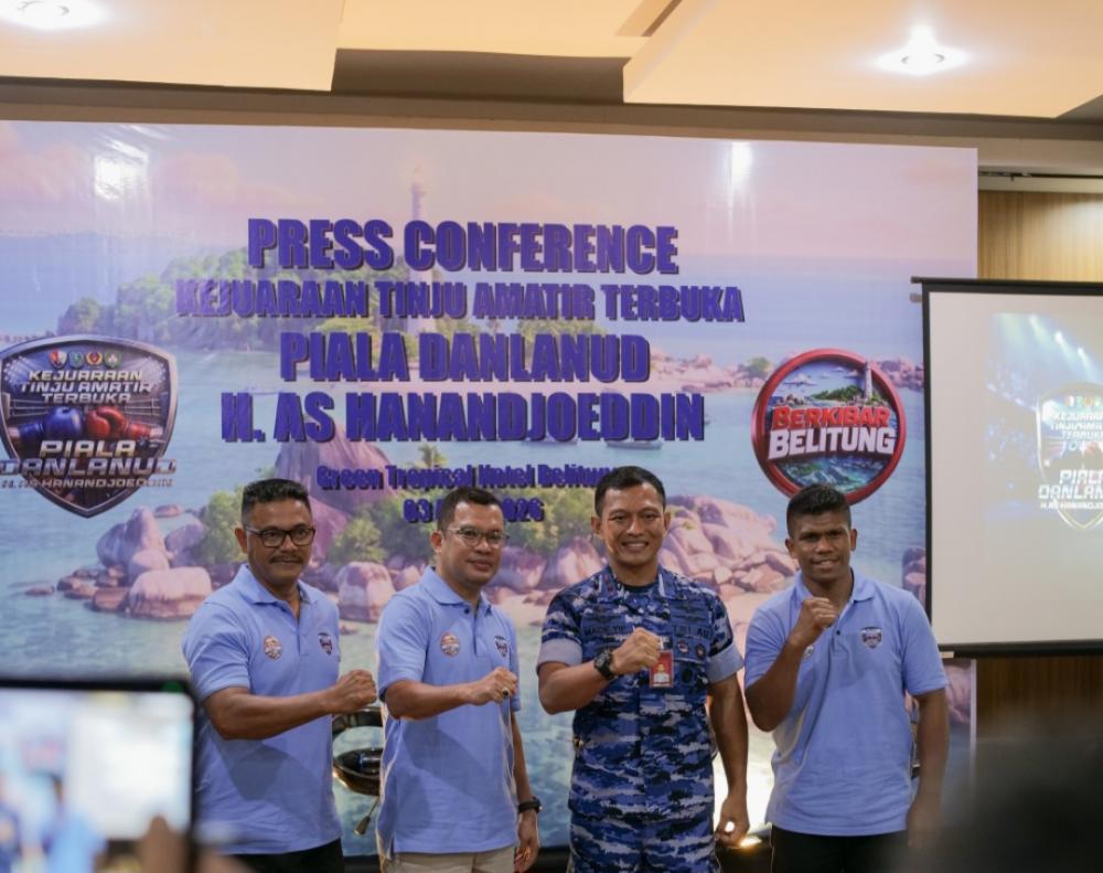 Piala Danlanud H AS Hanandjoeddin: Sinergi Strategis Sports Tourism  Terbesar di Belitung, Targetkan Ratusan Petinju Nasional