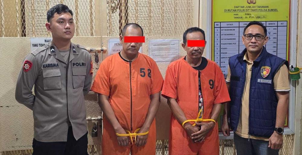 Polda Sumsel Bongkar Jaringan Tambang Minyak Ilegal Pemicu Kebakaran di Lahan HGU PT Hindoli Muba