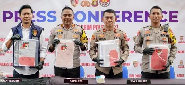 Polres OKI Ungkap Dugaan Korupsi KCP Pos Air Sugihan Kanan, Kerugian Negara Mencapai Rp4,67 Miliar