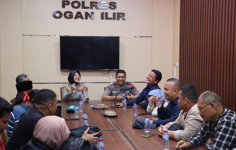 Polres Ogan Ilir dan FJCS Perkuat Sinergi Untuk Wujudkan Informasi Akurat untuk Masyarakat