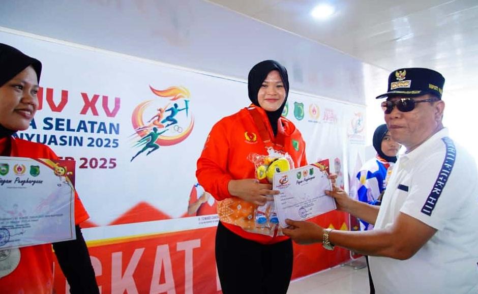 Porprov XV Sumsel: Kontingen Muba Raih Dua Emas Perdana dari Cabor Angkat Besi dan Balap Sepeda