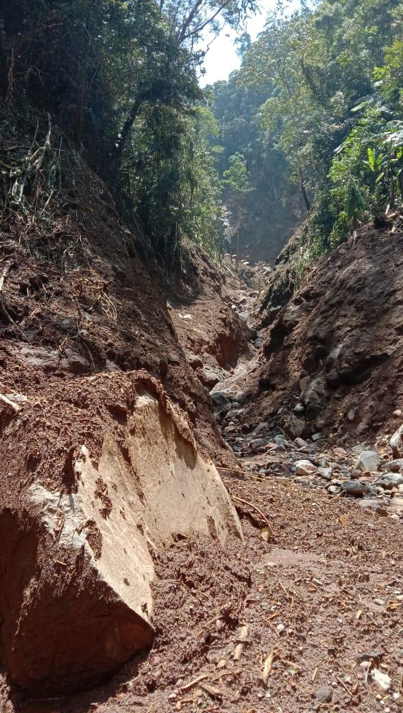Potensi Bahaya Tanah Longsor Sekitar Gunung Salak