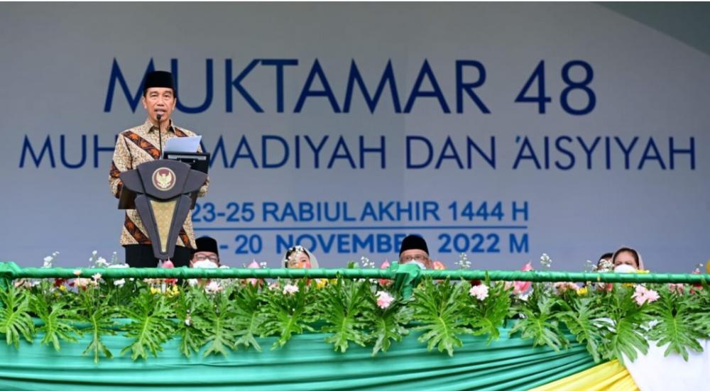 Presiden Apresiasi Kontribusi Muhammadiyah Dorong Peningkatan Kualitas SDM Hadapi Kompetisi Global