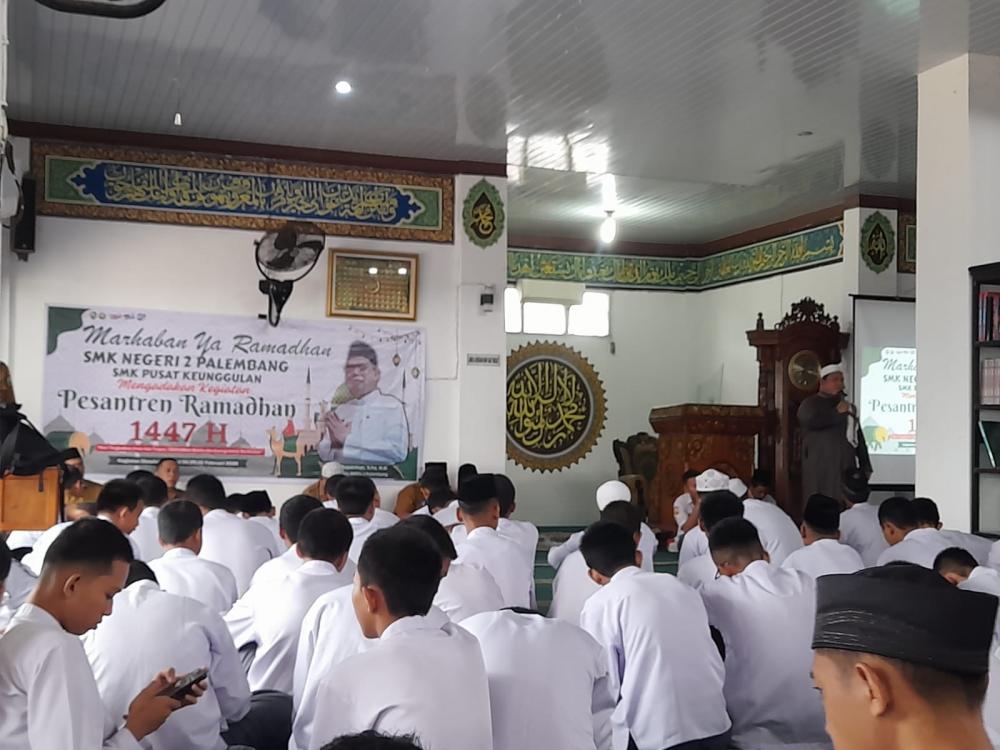 Ramadhan 1447 H Resmi Dibuka di SMK Negeri 2 Palembang, Fokus Pembentukan Karakter Siswa