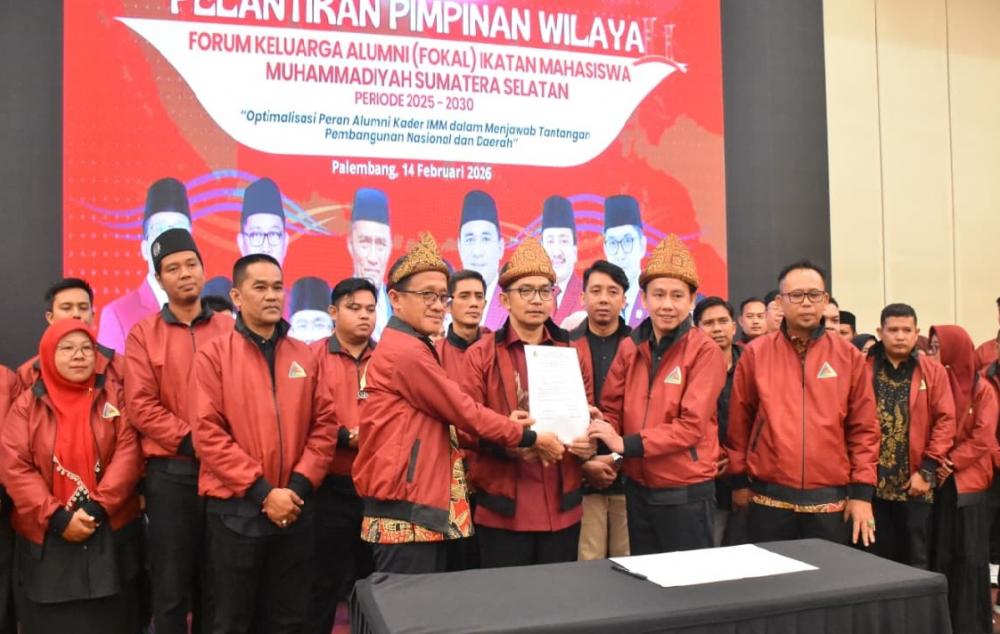 Ruspanda Pimpin Fokal IMM Sumsel dan Bakal Perkuat Soliditas Antar Alumni di Sumatera Selatan