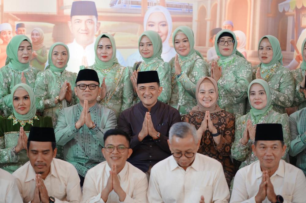 Sekda Edward Candra Pererat Sinergi, Gelar Halalbihalal Khusus Bersama Kepala Daerah se-Sumsel