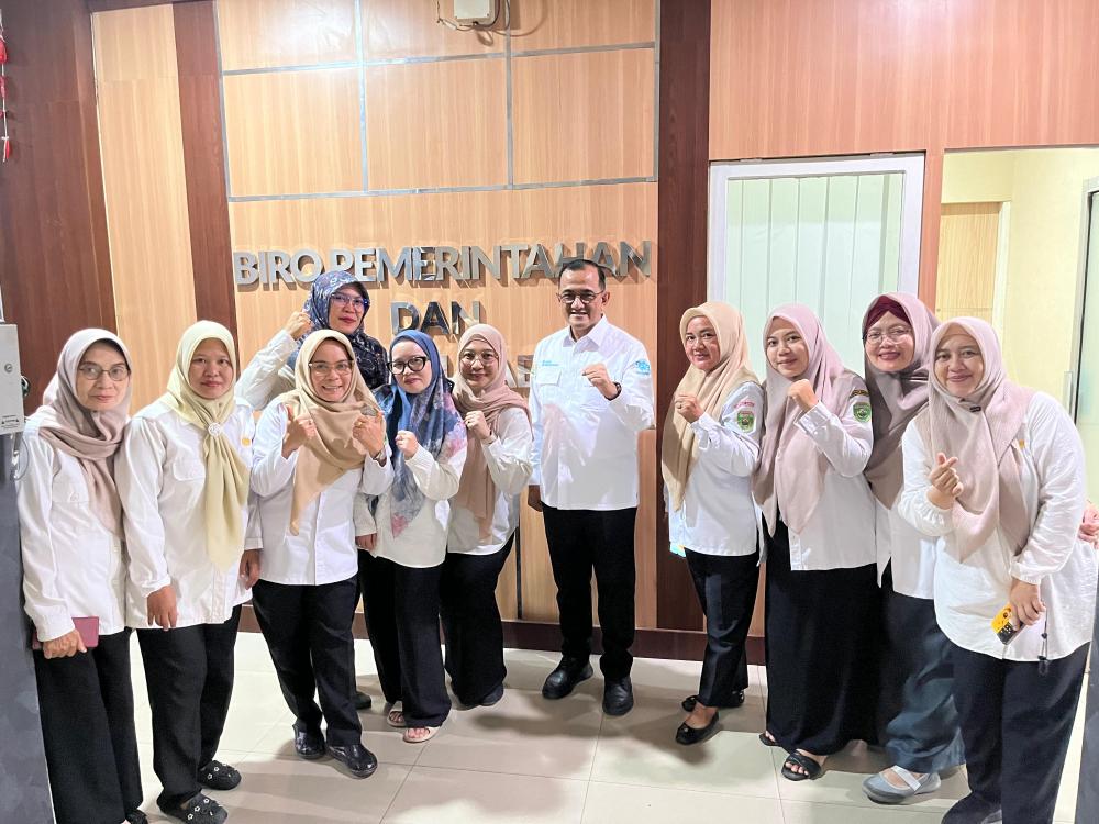 Sekda Edward Candra Silaturahmi ke Kantor OPD Usai Libur Lebaran, Pastikan Pelayanan Publik Tetap Prima