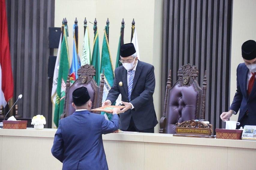 Simak 9 Fraksi DPRD Sumsel, Mawardi Yahya: Ini Masukan Luar Biasa Guna Meningkatkan Kinerja ke Depan