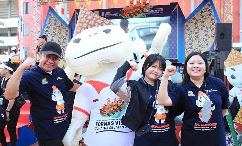 Sumsel Jawara Festival Olahraga Rekreasi Nasional (Fornas)