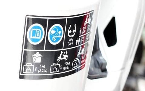 Ternyata Ini Arti Label Gambar pada Sepeda Motor, Ketahui Fungsi dan Simbol Pentingnya Demi Keselamatan Berkendara