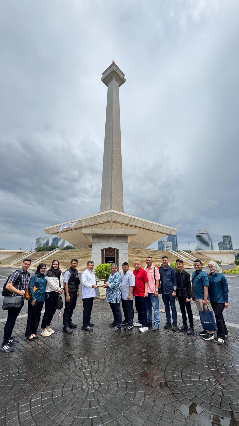 Wakil Ketua DPRD Sumsel Kunjungi Monas dan Graha Sumsel di Jakarta, Bahas Optimalisasi Aset Daerah