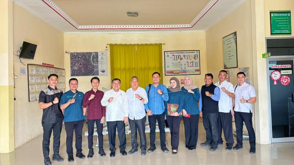 Wakil Ketua DPRD Sumsel Monitoring Pelayanan Kesehatan di Puskesmas Jakabaring Kabupaten Banyuasin
