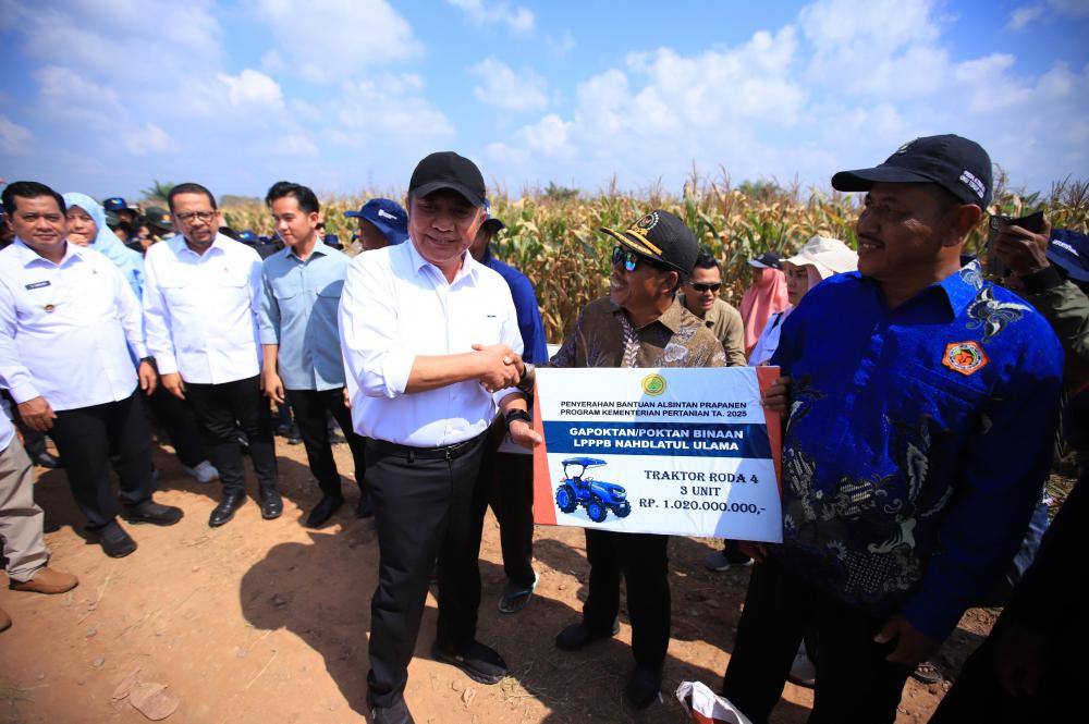 Wapres Panen Raya Jagung di Banyuasin, Gubernur Herman Deru Tunjukkan Komitmen Sumsel Jadi Lumbung Pangan Nasional