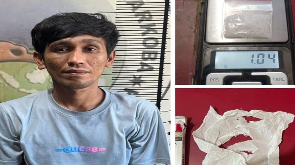 Warga Asal Palembang Ditangkap Satresnarkoba Polres Prabumulih, Polisi Sita 1,04 Gram Sabu