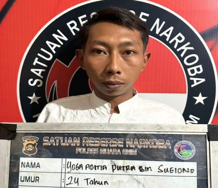 Warga Lampung Tertangkap Edarkan Sabu di Muara Enim, Kasatresnarkoba: Terancam 20 Tahun Penjara