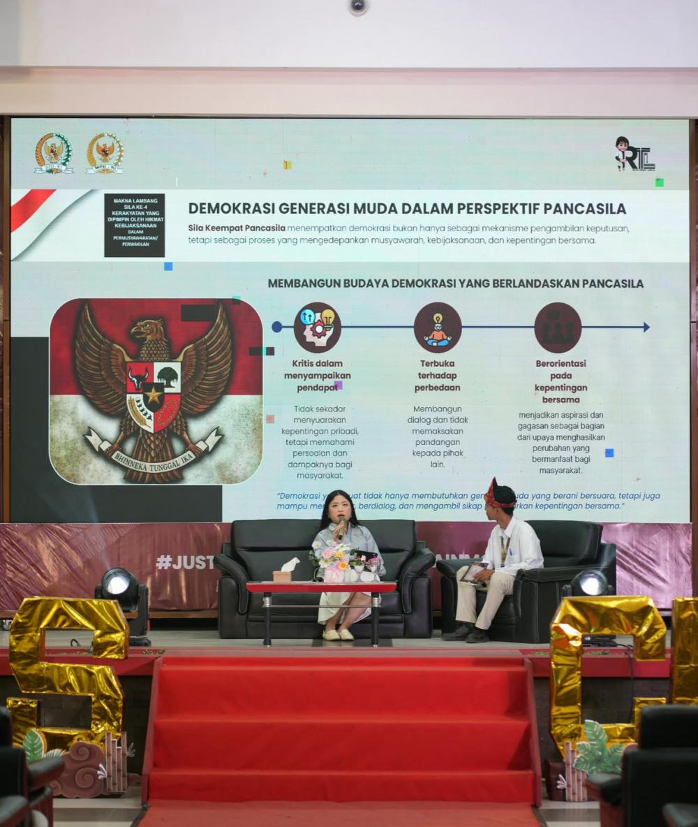 dr Ratu Tenny Leriva Dorong Generasi Muda Jadikan Pancasila Pedoman dalam Kehidupan Demokrasi