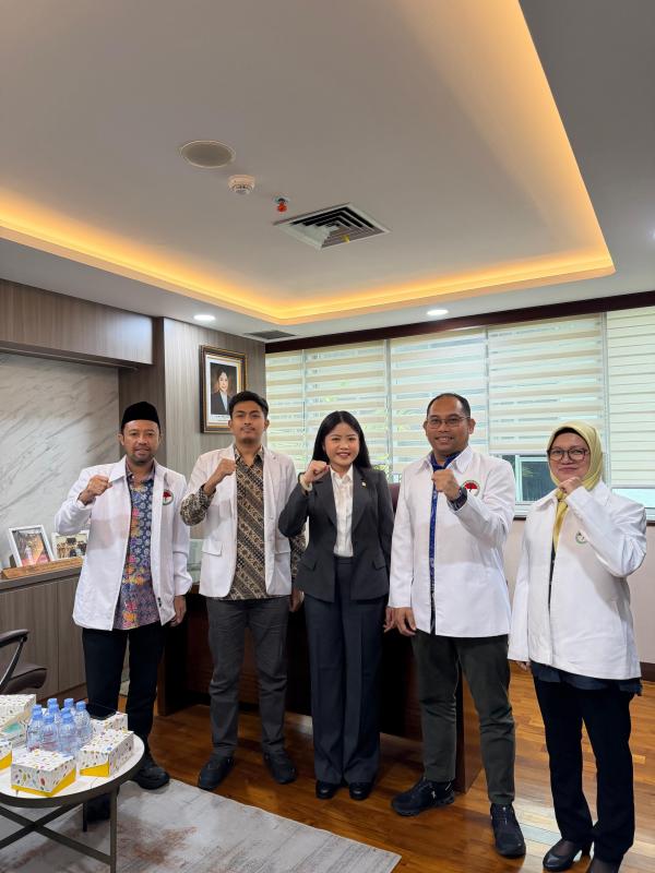 Terima Audiensi PP PDUI, dr Ratu Dorong Penguatan Perlindungan Dokter Internship