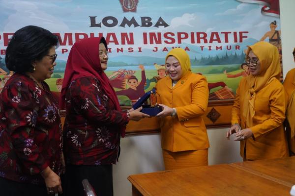 BKOW Sumsel dan BKOW Jatim Sepakat Perkuat Sinergi Program Pemberdayaan Perempuan