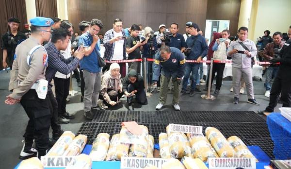 Bongkar Sindikat Ladang Ganja 20 Hektar di Empat Lawang, Polisi Lumpuhkan Bandar dan Sita 220 Kg Ganja