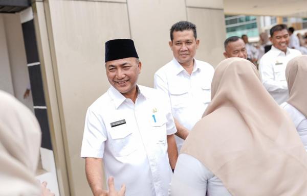 Bupati Toha Tohet Berharap Apriyadi Jadi Jembatan Pemkab Muba dengan Pemprov Sumsel