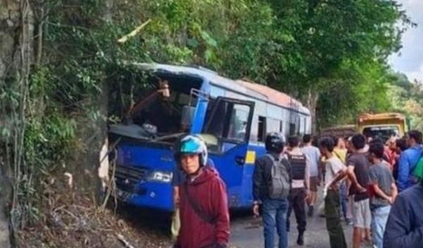 Bus Hamtam Dinding Tebing Endikat