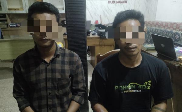 Diduga Sakit Hati Berujung Duel Maut di Muba, Korban Tewas Bersimbah Darah dengan Luka Bacok, Dua Pelaku Diamankan Polisi