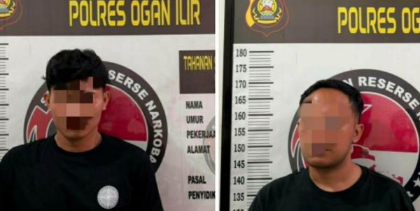 Dua Mahasiswa di Ogan Ilir Ditangkap Gegara Jual Tembakau Sintetis, Polisi Sita Puluhan Gram Sinte dan Uang Tunai