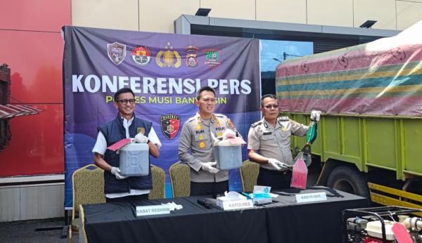 Dukung Permen ESDM, Polres Muba Gulung Mafia Migas dan Bongkar 352 Sumur Ilegal