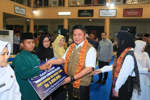 Gubernur Herman Deru Ajak Pelajar Sumsel Berlomba dalam Kebaikan Saat Harmonisasi Ramadhan
