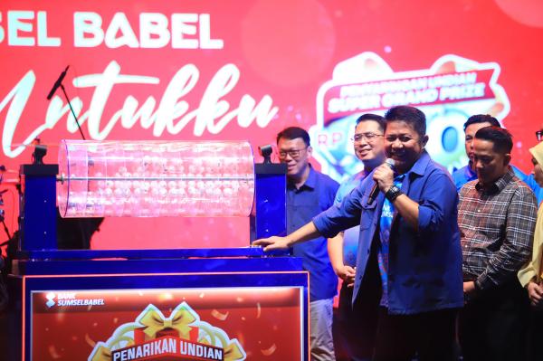 Gubernur Herman Deru Apresiasi Loyalitas Nasabah pada Pengundian Super Grand Prize BSB