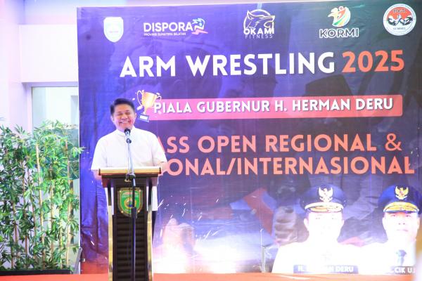 Gubernur Herman Deru Buka Kejuaraan Panco 2025, Target Masuk Agenda Tetap Sumsel