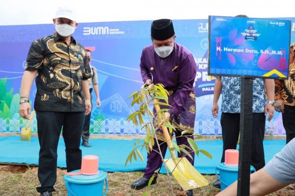 Gubernur Herman Deru Resmikan Program KPR Pasti BTN