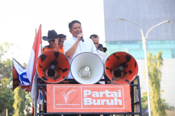 Gubernur Herman Deru Segera Respon Tuntutan Para Buruh  Agar Hidup Lebih Sejahtera