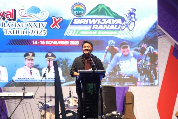 Gubernur Herman Deru Tegaskan Festival Danau Ranau Jadi Ikon Wisata Unggulan Sumsel