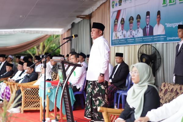Gubernur Herman Deru Tegaskan Pesantren Pilar Penting Pembangunan Karakter Bangsa