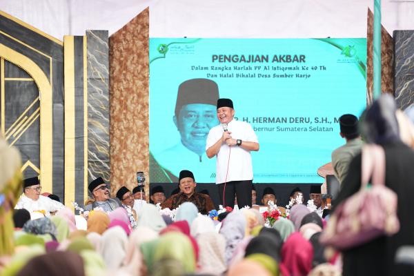 Gubernur Herman Deru Tekankan Pentingnya Silaturahmi di Tengah Perkembangan Teknologi