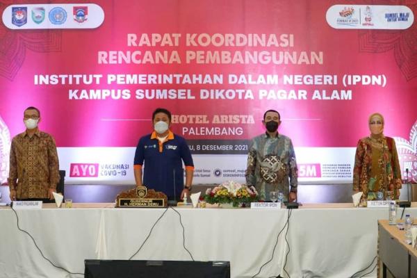 Herman Deru Dapat Dukungan Gubernur se-Sumbagsel Hadirkan Kampus IPDN di Pagar Alam