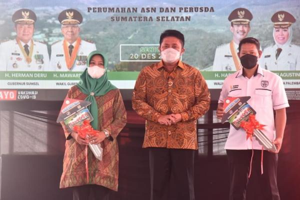 Herman Deru Komitmen Penuhi Kebutuhan Rumah Layak Huni Bagi Warga Sumsel