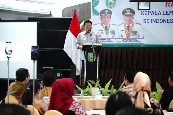 Kepala Kearsipan Nasional: Sumsel Harus Siap Jadi Tempat Belajar Pengelolaan Kearsipan Bagi Daerah Lain