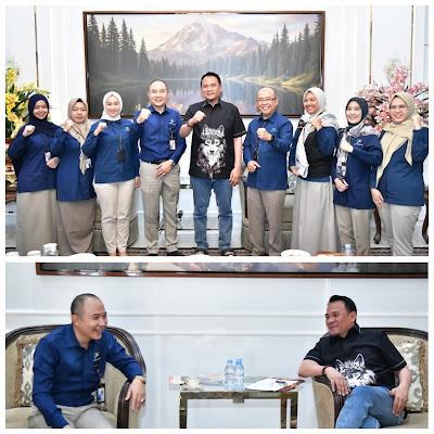 Ketua DPRD Provinsi Sumsel Terima Tim Sensus Ekonomi 2026
