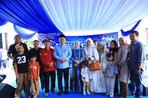 Open House di Lahat, Wagub Cik Ujang Berdayakan Pedagang Kecil dan UMKM Lokal